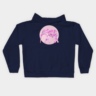 Flower Elephant Kids Hoodie